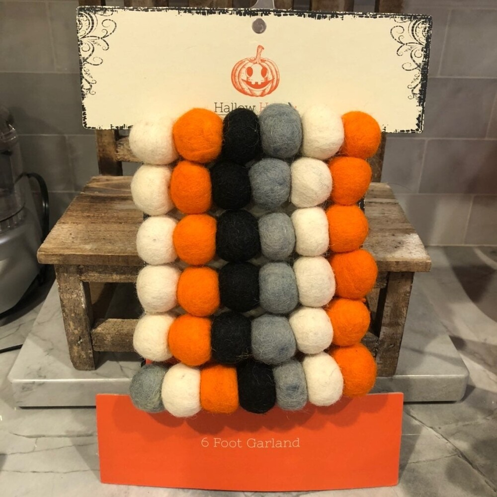 Wool Felt Halloween Garland Dunn Decor